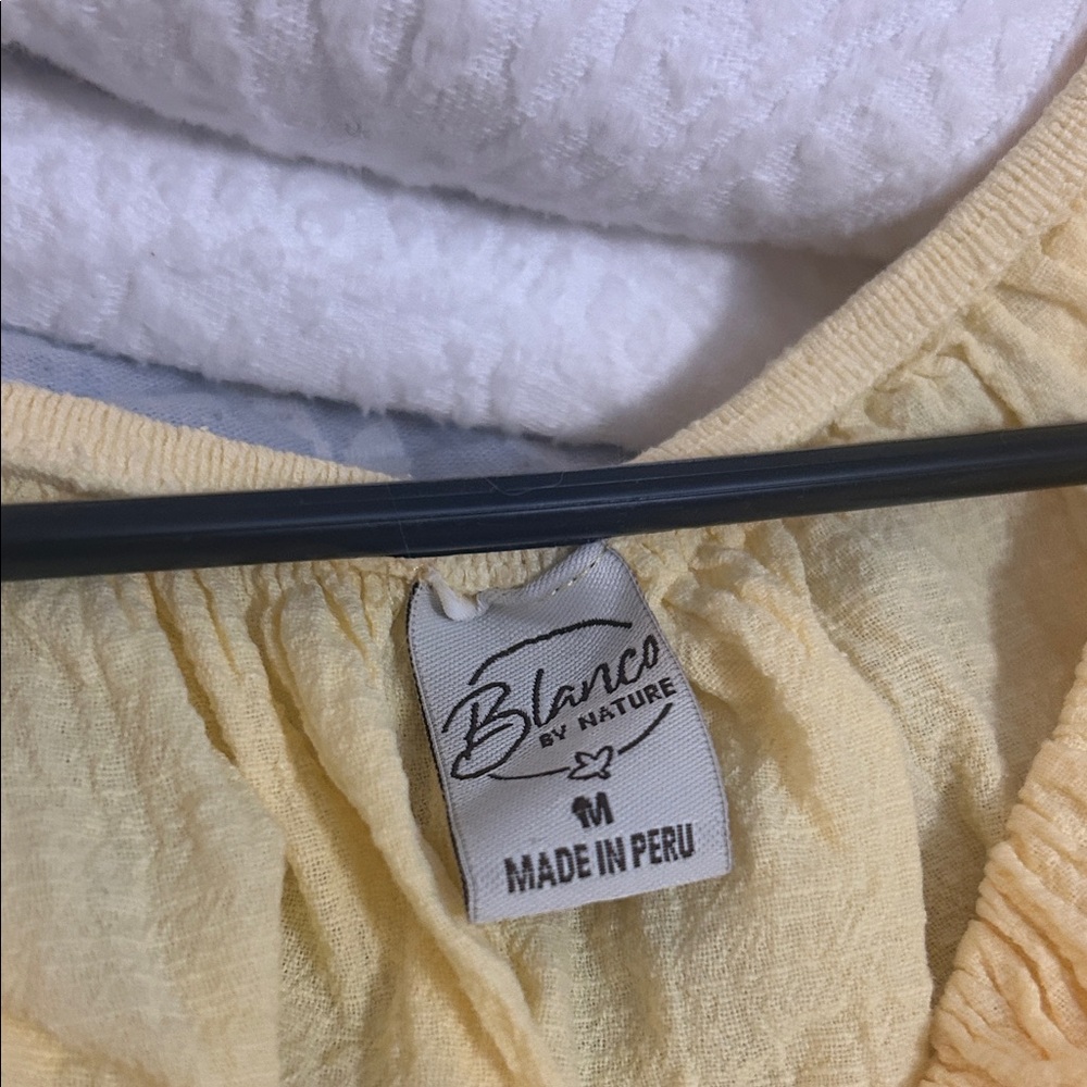 Yellow Ruffled Two-Piece Set - Picture 3 of 3